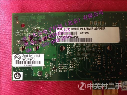 Intel EXPI9400PT PCI-E 1000M单口千兆服务器网卡 宝贝链接:http://detail.1688.com/offer/40626077163.html 本公司主要经营IBM HP DELL SUN EMC HDS NETAPP各型号PC服务器,小型机。承接各项维保、维修服务。 公司电话:400-000-2075 座机:010-82923133 企业QQ:4000002075 企业官网:www.